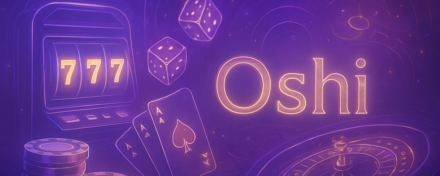 Oshi Casino Willkommensbonus bis zu 4000 Euro und 200 Freispiele